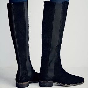 Free People Callow Tall Suede Boot